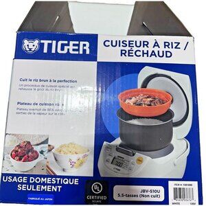 Tiger 5.5-Cup Micom Rice Cooker and Warmer